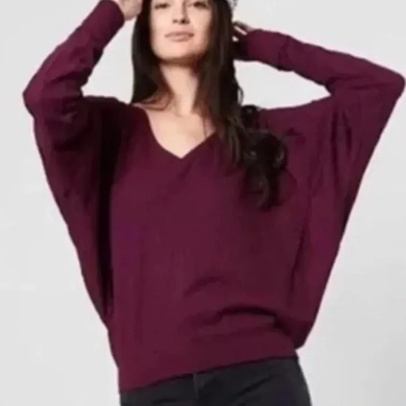 We The Free Tops - FREE People | We The Free | Dolman Sleeve Waffle Knit Top | Raw Edges | Size M
